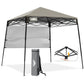 8x8 Pop Up Canopy Tent with Sidewall,8x8 Base 6x6 Top - Eagle Peak Custom Canopy Tent