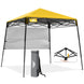 8x8 Pop Up Canopy Tent with Sidewall,8x8 Base 6x6 Top - Eagle Peak®