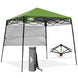 8x8 Pop Up Canopy Tent with Sidewall,8x8 Base 6x6 Top - Eagle Peak®
