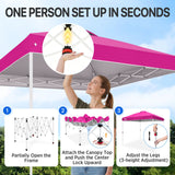 8x8 Pop Up Straight Leg Canopy - Eagle Peak