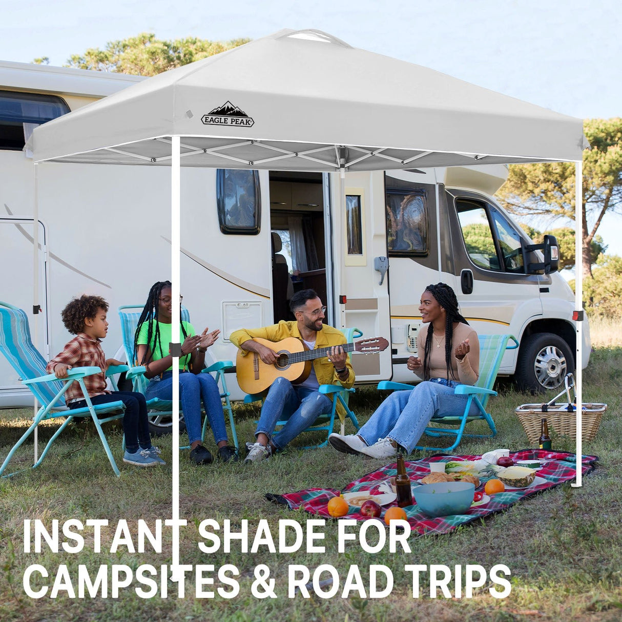 8x8 Pop Up Straight Leg Canopy - Eagle Peak