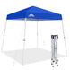 8x8 Slant Leg Pop - up Canopy Tent, Shelter 8x8 Base 6x6 Top - Eagle Peak Custom Canopy Tent