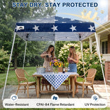 8x8 Slant Leg Pop-up Canopy Tent, Shelter 8x8 Base 6x6 Top - Eagle Peak®