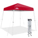 8x8 Slant Leg Pop - up Canopy Tent, Shelter 8x8 Base 6x6 Top - Eagle Peak Custom Canopy Tent