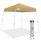 8x8 Slant Leg Pop - up Canopy Tent, Shelter 8x8 Base 6x6 Top - Eagle Peak Custom Canopy Tent