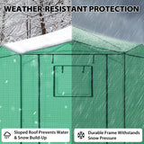 6.6x6.6 ft/ 8.5x8.5 ft Hexagon Pop up Greenhouse