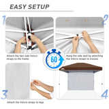 Canopy SunWall for E100 10x10 Straight Leg Pop Up Canopy, 1 Sidewall - Eagle Peak Custom Canopy Tent