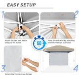 Canopy SunWall for E100 10x10 Straight Leg Pop Up Canopy, 1 Sidewall - Eagle Peak Custom Canopy Tent