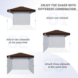 Canopy SunWall for E100 10x10 Straight Leg Pop Up Canopy, 1 Sidewall - Eagle Peak Custom Canopy Tent