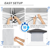 Canopy SunWall for E100 10x10 Straight Leg Pop Up Canopy, 1 Sidewall - Eagle Peak Custom Canopy Tent