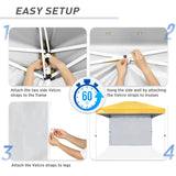 Canopy SunWall for E100 10x10 Straight Leg Pop Up Canopy, 1 Sidewall - Eagle Peak Custom Canopy Tent