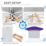 Canopy SunWall for E100 10x10 Straight Leg Pop Up Canopy, 1 Sidewall - Eagle Peak Custom Canopy Tent