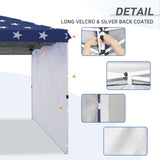 Canopy SunWall for E100 10x10 Straight Leg Pop Up Canopy, 1 Sidewall - Eagle Peak Custom Canopy Tent