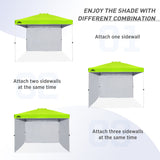 Canopy SunWall for E100 10x10 Straight Leg Pop Up Canopy, 1 Sidewall - Eagle Peak Custom Canopy Tent