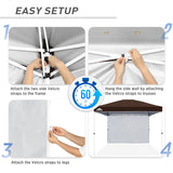 Canopy SunWall for E100 10x10 Straight Leg Pop Up Canopy, 1 Sidewall - Eagle Peak Custom Canopy Tent