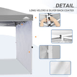 Canopy SunWall for E100 10x10 Straight Leg Pop Up Canopy, 1 Sidewall - Eagle Peak Custom Canopy Tent