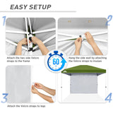 Canopy SunWall for E100 10x10 Straight Leg Pop Up Canopy, 1 Sidewall - Eagle Peak Custom Canopy Tent