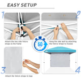 Canopy SunWall for E100 10x10 Straight Leg Pop Up Canopy, 1 Sidewall - Eagle Peak Custom Canopy Tent