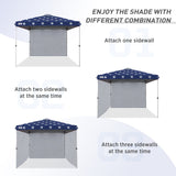 Canopy SunWall for E100 10x10 Straight Leg Pop Up Canopy, 1 Sidewall - Eagle Peak Custom Canopy Tent