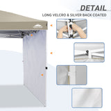 Canopy SunWall for E100 10x10 Straight Leg Pop Up Canopy, 1 Sidewall - Eagle Peak Custom Canopy Tent