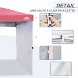 Canopy SunWall for E100 10x10 Straight Leg Pop Up Canopy, 1 Sidewall - Eagle Peak Custom Canopy Tent