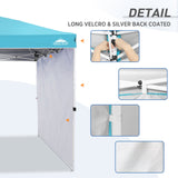 Canopy SunWall for E100 10x10 Straight Leg Pop Up Canopy, 1 Sidewall - Eagle Peak Custom Canopy Tent