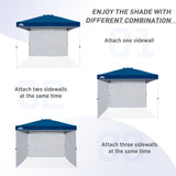 Canopy SunWall for E100 10x10 Straight Leg Pop Up Canopy, 1 Sidewall - Eagle Peak Custom Canopy Tent