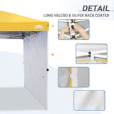 Canopy SunWall for E100 10x10 Straight Leg Pop Up Canopy, 1 Sidewall - Eagle Peak Custom Canopy Tent