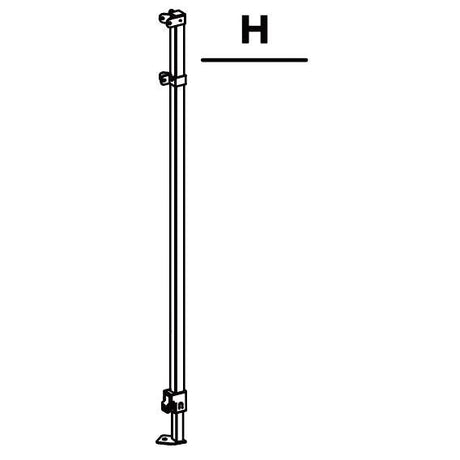 CL100 Part H Leg Assembly - Eagle Peak Canopy and Outdoor Products