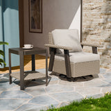 Classic Wicker Patio Bistro Set of 2, Beige/Beige, Red, Dark Blue, Tan, Black - Eagle Peak Custom Canopy Tent