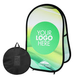 Custom A Frame Pop Up Banner Display, Vertical/Triangle/Oval/Circle/Horizontal - Eagle Peak Custom Canopy Tent