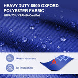 Custom Canopy Banner Personalized Banner with Logo for 10x10 Pop Up Canopy Tent Custom Sign - Eagle Peak Custom Canopy Tent