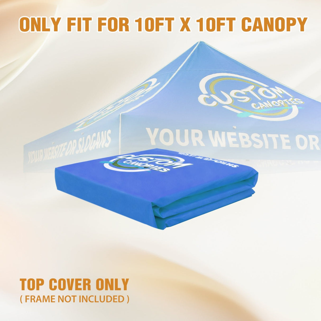 Custom Canopy Top Cover with Sidewall to Fit Your 10x10 Canopy Frame - Eagle Peak Custom Canopy Tent