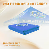 Custom Canopy Top Cover with Sidewall to Fit Your 10x10 Canopy Frame - Eagle Peak Custom Canopy Tent