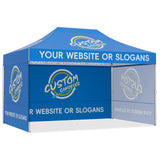 Custom Canopy Top Cover with Sidewall to Fit Your 10x15 Canopy Frame - Eagle Peak Custom Canopy Tent