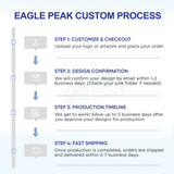 Custom Canopy Valance Wrap Banner with Business Logo for 10x10 Pop Up Canopy, 1x40ft / 1x50ft / 1x60ft - Eagle Peak Custom Canopy Tent