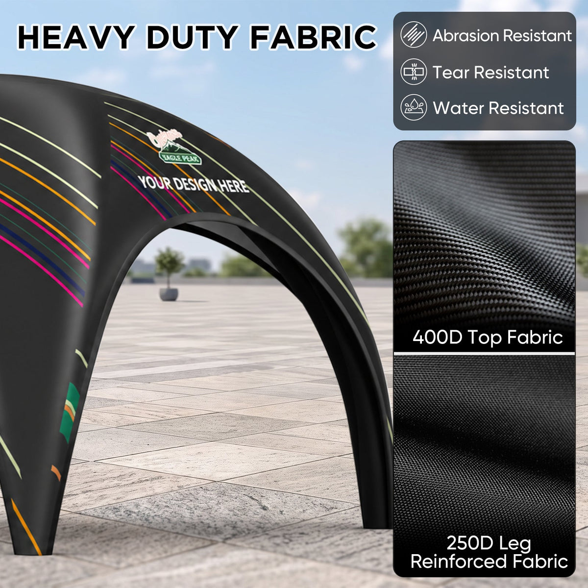 Custom Inflatable Event Tent with Logo, Igloo Tent - Eagle Peak®