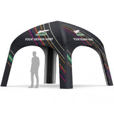 Custom Inflatable Event Tent with Logo, Square Tent - Eagle Peak®