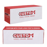 Custom Printed Standard Fit Cover with Your Logo and Design, 4/6/8ft - Eagle Peak®