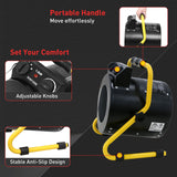 EAGLE PEAK 1500W Greenhouse Heater with Thermostat,black - Eagle Peak Custom Canopy Tent