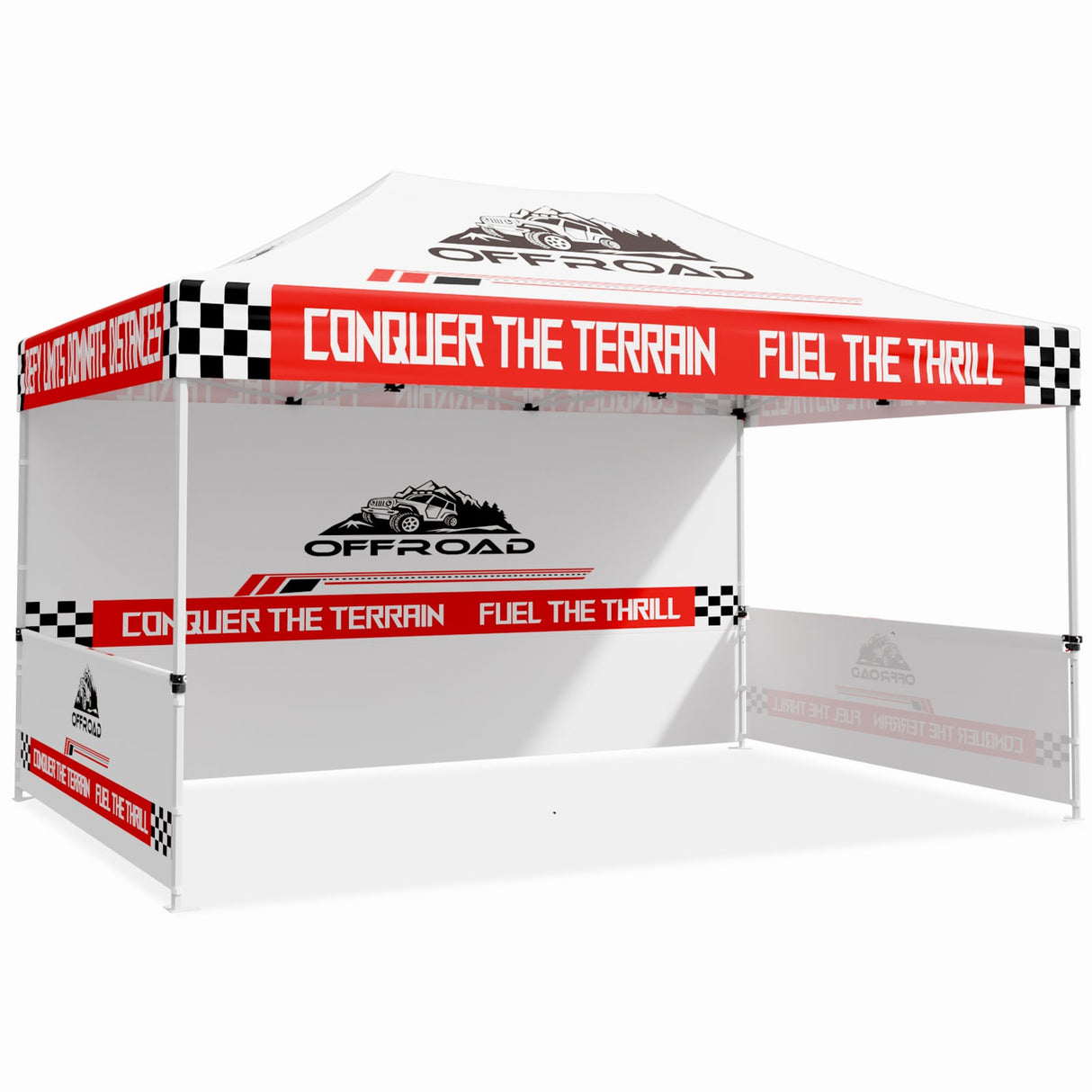 EAGLE PEAK 40mm Hex Leg Aluminum Commercial Custom Canopy Tent 10x15 - CLICK TO CONFIGURE - Package Prices Start at $999.00 - Eagle Peak Custom Canopy Tent