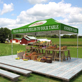 EAGLE PEAK 40mm Hex Leg Aluminum Commercial Custom Canopy Tent 10x15 - CLICK TO CONFIGURE - Package Prices Start at $999.00 - Eagle Peak Custom Canopy Tent