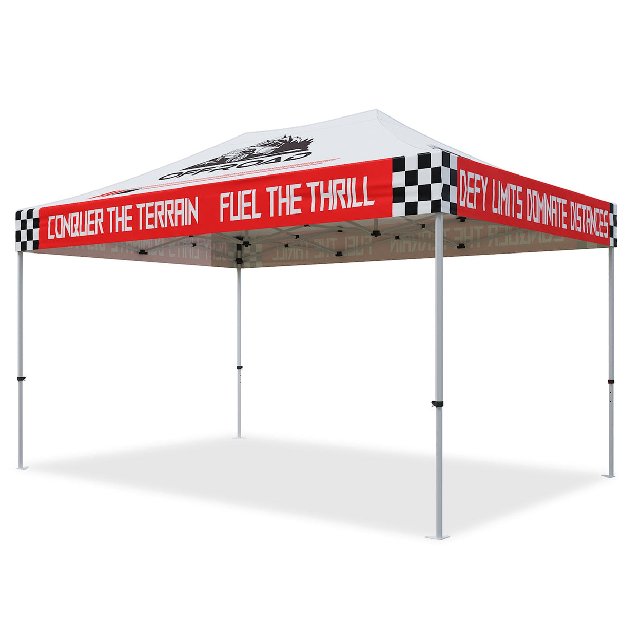 EAGLE PEAK 40mm Hex Leg Aluminum Commercial Custom Canopy Tent 10x15 - CLICK TO CONFIGURE - Package Prices Start at $999.00 - Eagle Peak Custom Canopy Tent