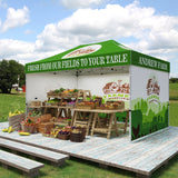 EAGLE PEAK 40mm Hex Leg Aluminum Commercial Custom Canopy Tent 10x15 - CLICK TO CONFIGURE - Package Prices Start at $999.00 - Eagle Peak Custom Canopy Tent