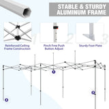 EAGLE PEAK 40mm Hex Leg Aluminum Commercial Custom Canopy Tent 10x20 - CLICK TO CONFIGURE - Package Prices Start at $1399.00 - Eagle Peak Custom Canopy Tent