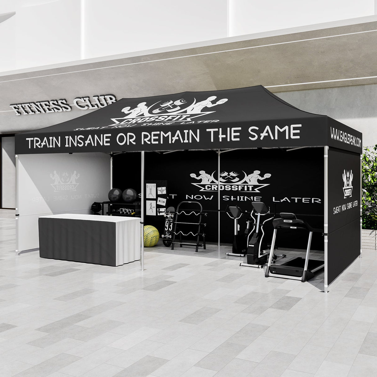 EAGLE PEAK 40mm Hex Leg Aluminum Commercial Custom Canopy Tent 10x20 - CLICK TO CONFIGURE - Package Prices Start at $1399.00 - Eagle Peak Custom Canopy Tent