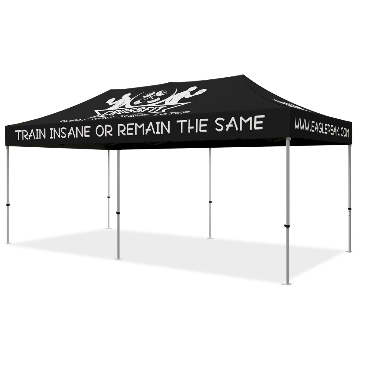 EAGLE PEAK 40mm Hex Leg Aluminum Commercial Custom Canopy Tent 10x20 - CLICK TO CONFIGURE - Package Prices Start at $1399.00 - Eagle Peak Custom Canopy Tent