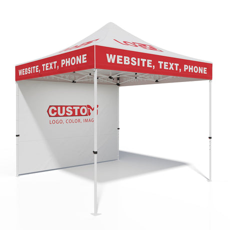 EAGLE PEAK ALX4010 40mm Aluminum Hex Leg Commercial Custom Canopy Tent 10x10 - CLICK TO CONFIGURE - Package Prices Start at $789.00 - Eagle Peak Custom Canopy Tent