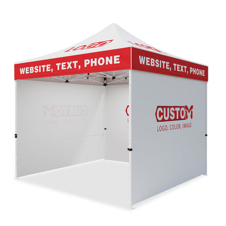 EAGLE PEAK ALX4010 40mm Aluminum Hex Leg Commercial Custom Canopy Tent 10x10 - CLICK TO CONFIGURE - Package Prices Start at $789.00 - Eagle Peak Custom Canopy Tent