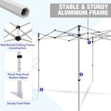 EAGLE PEAK ALX4010 40mm Aluminum Hex Leg Commercial Custom Canopy Tent 10x10 - CLICK TO CONFIGURE - Package Prices Start at $789.00 - Eagle Peak Custom Canopy Tent